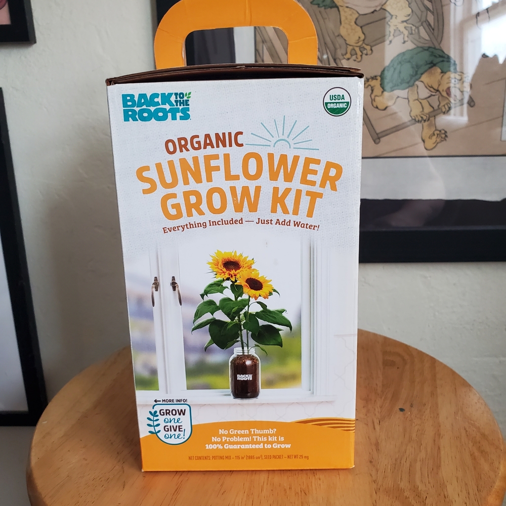 Back To The Roots : Organic Sunflower Grow Kit